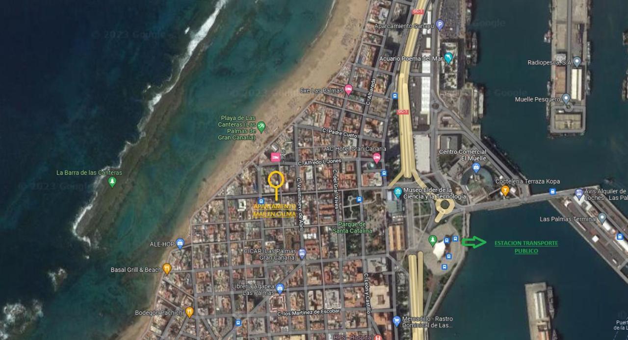 לאס פאלמס דה גראן קנאריה Apartamento Mar En Calma מראה חיצוני תמונה